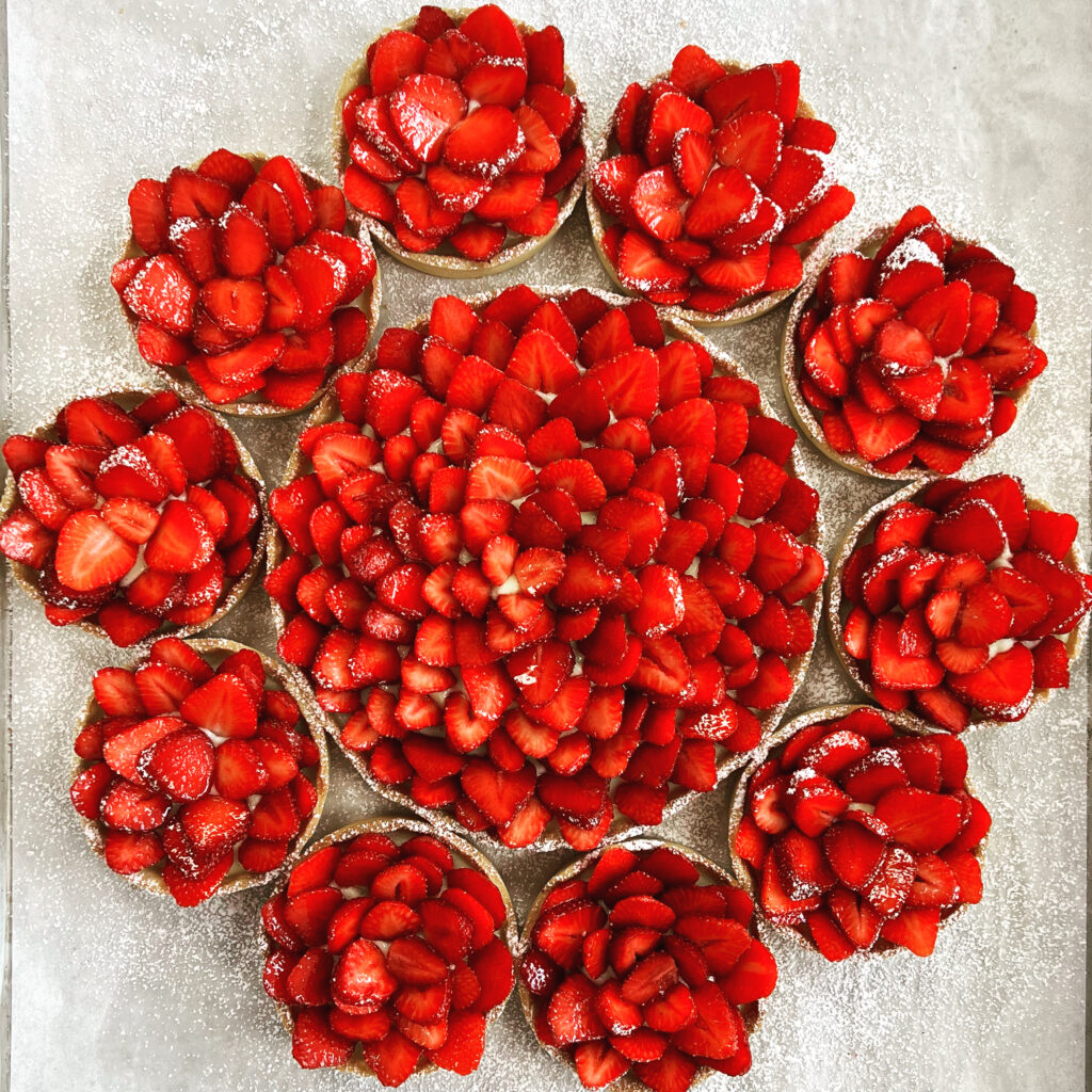 tarte fraise tartelette fraise